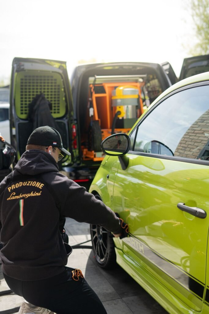 Auto reinigen Dongen